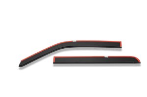 Ford Lightning Window Vents - Husky Liners - Low Profile - Smoke - `15-`24